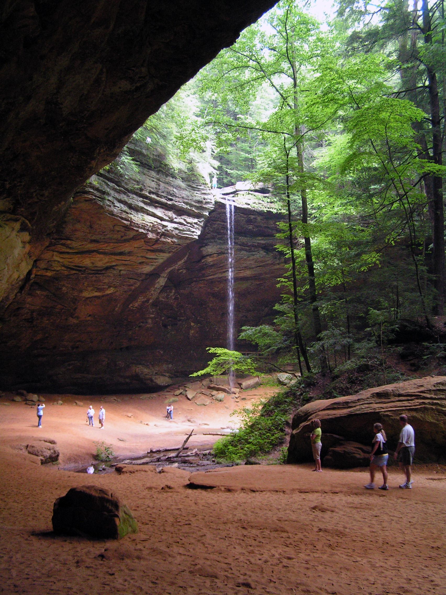 Hocking Hills State Park trail