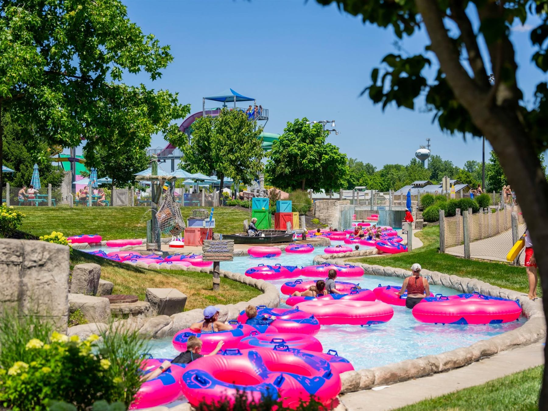 Zoombezi Bay water slides